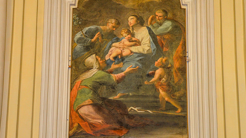 affreschi chiesa santa margherita